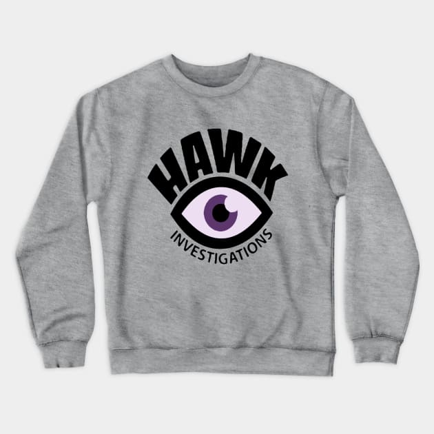 Hawk Investigations - Version 2 Crewneck Sweatshirt by gmc263